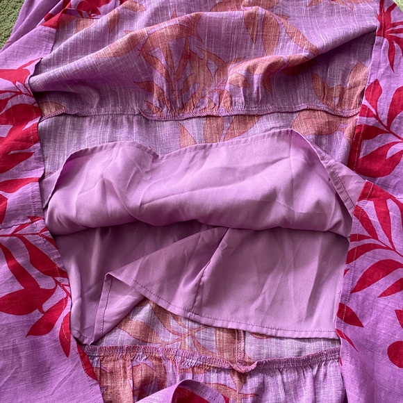 NWT Old Navy One Shoulder Waist Defined Midi Floral  Dress - Picture 15 of 15